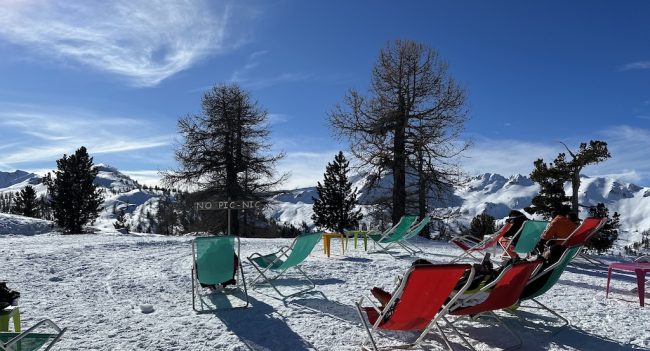 Montgenèvre en hiver et au printemps